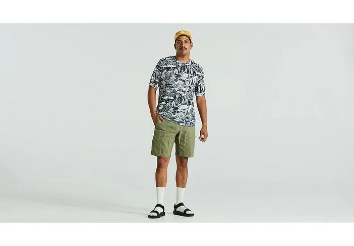 s/f riders hybrid short men green 38