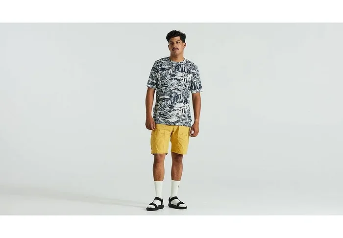 s/f riders hybrid short men ochre 38
