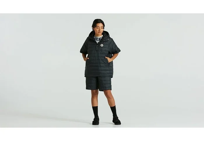 s/f thermo anorak jacket black s