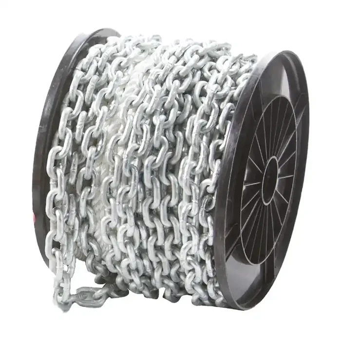 Savwinch Drum Winch Double Braid Rope Chain Kit 95m x 6mm x 8m