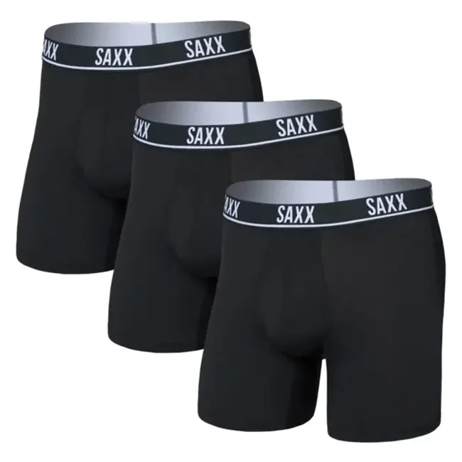 saxx boxer essential perf mesh boxbrief fly 3pk