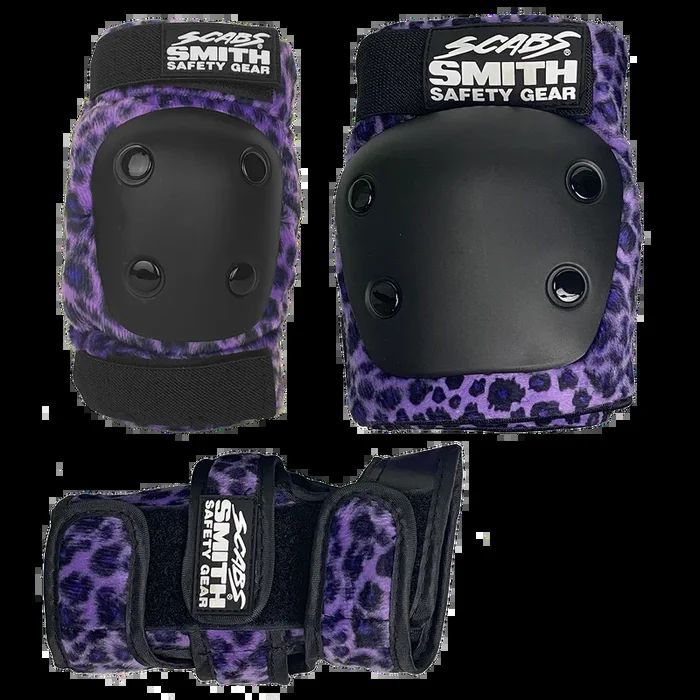 SCABS YOUTH 3 set pack-Purple Leopard