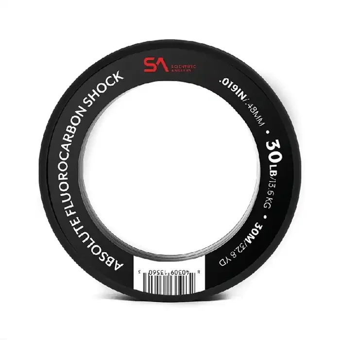 Scientific Anglers Absolute Fluorocarbon Shock Tippet 30m 60lb