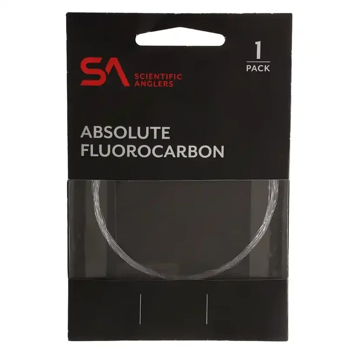 Scientific Anglers Absolute Fluorocarbon Tapered Leader Trout 9ft 4.6lb
