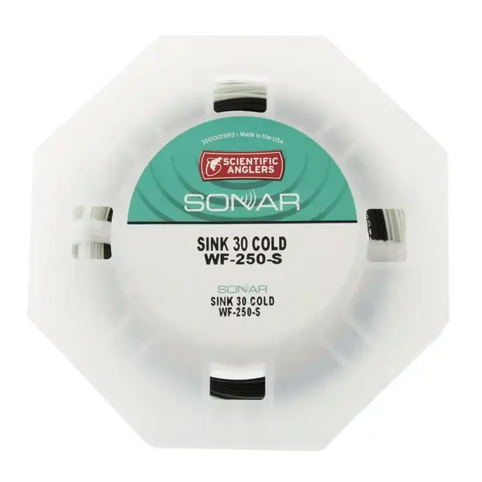 Scientific Anglers Sonar Sink 30 Coldwater Fly Line WF7/8S Surf/Black