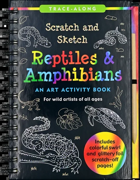 Scratch and Sketch Reptiles and Amphibians