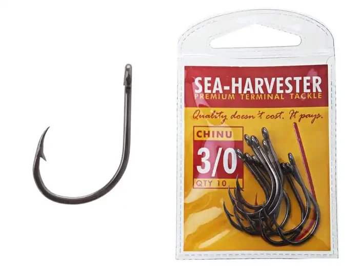 Sea Harvester Chinu Hooks 6/0 Qty 6