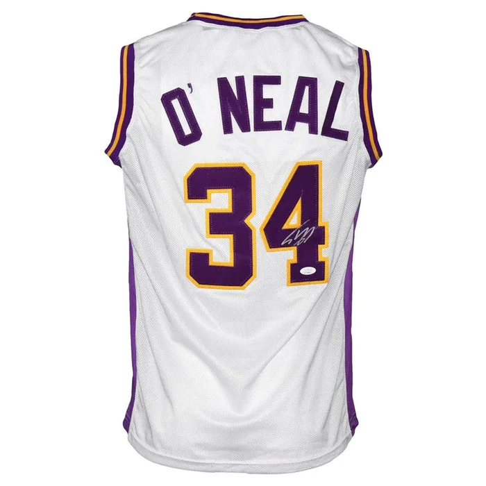 Shaquille O’Neal Signed Superman Basketball Jersey (JSA)