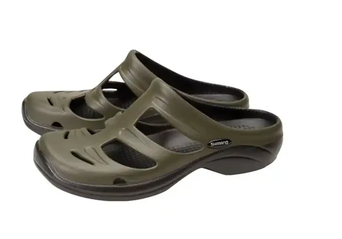 Shimano Evair Boat Sandals Green/Black US8