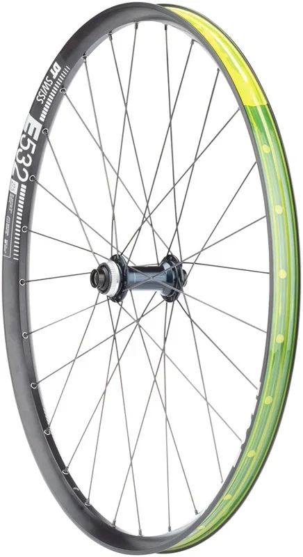 Shimano SLX/DT E532 Front Wheel – 27.5″ 15 x 110mm Center-Lock BLK