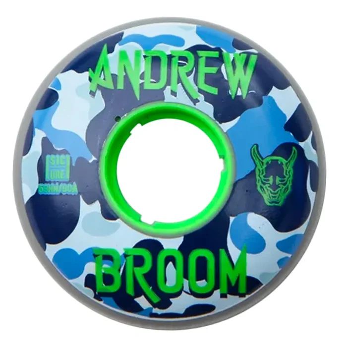 Sic Urethane Broom V2.5 60mm Inline Skate Wheels -4 pack