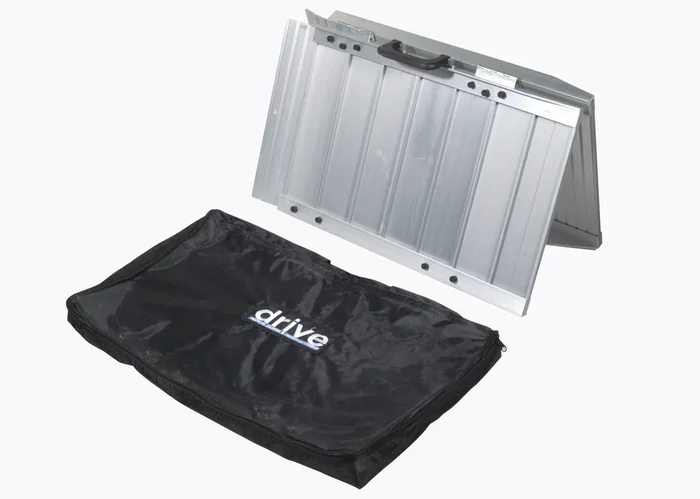 Single Fold Portable Ramp w/Handle & Bag – Drive