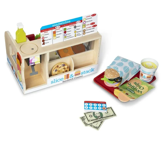 Slice and Stack Sandwich Counter