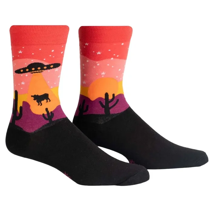 Sock It To Me Area 51 Men’s Crew Socks