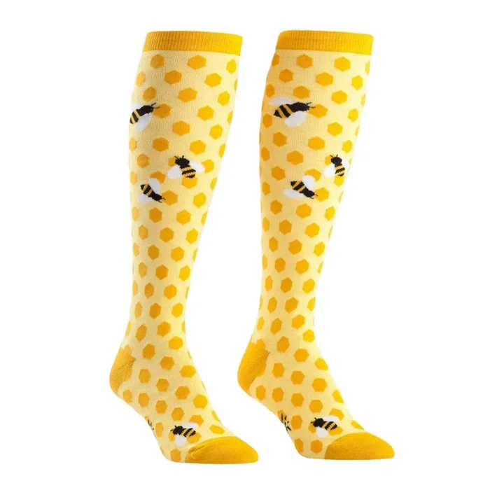 Sock It To Me Knee High Womens Socks – Bee’s Knees