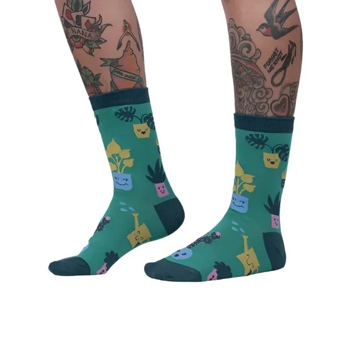 Sock It To Me Plant Mom Women’s Crew Socks