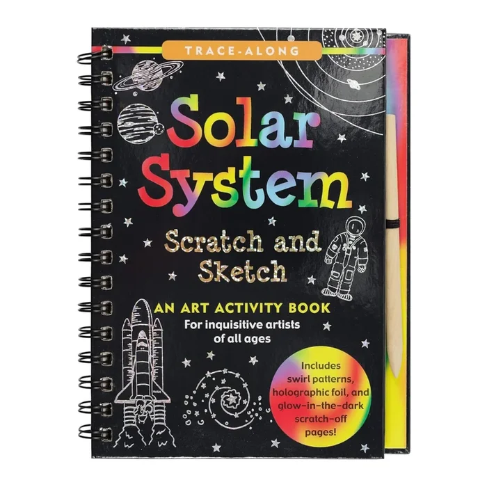 Solar System Scratch and Sketch