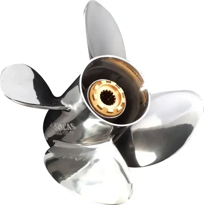 SOLAS 1453-130-19 HR Titan 4 Mercury Stainless Steel 40-140 HP 19 Propeller