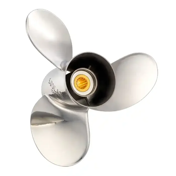 SOLAS 1641-188-17 Titan Mercruiser Bravo II Stainless Steel 17 Propeller