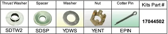 SOLAS SD-PKT-2 Suzuki Assembly Kit DF140