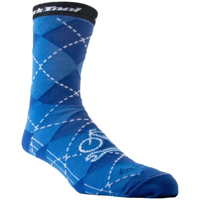 SOX-5 Cycling Socks – Blue