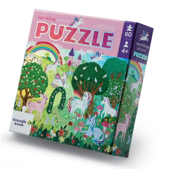 Sparkling Unicorn – 60 Piece Foil Puzzle