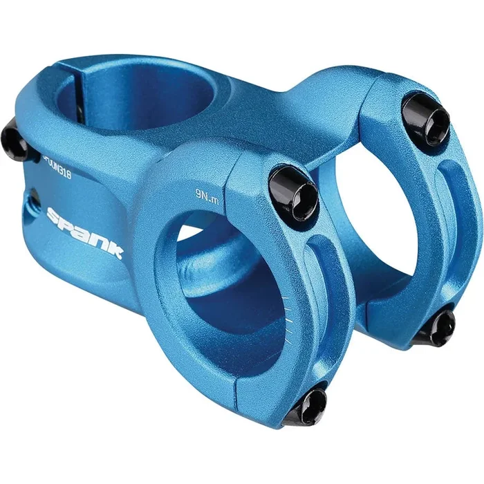 Spoon 318 Bike Stem – 31.8mm Clamp, +/-0, Blue