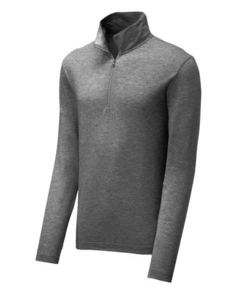 Sport-Tek Posicharge Tri-Blend Wicking 1/4-Zip Pullover