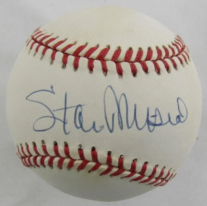 Stan Musial Signed Rawlings Baseball JSA PP1053