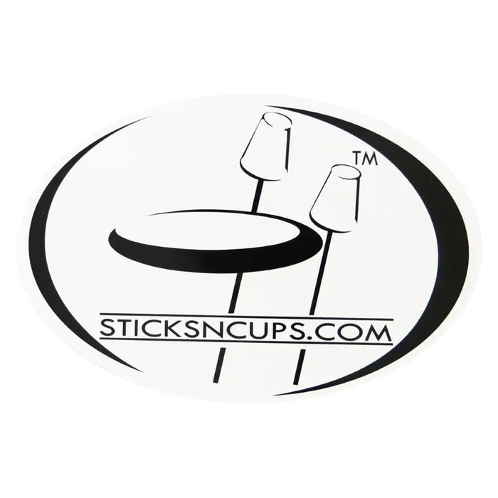 Sticks ‘N Cups Logo Sticker