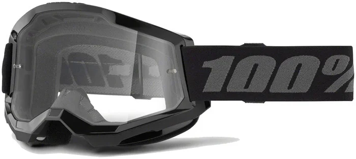 Strata 2 Goggles – Black/Clear