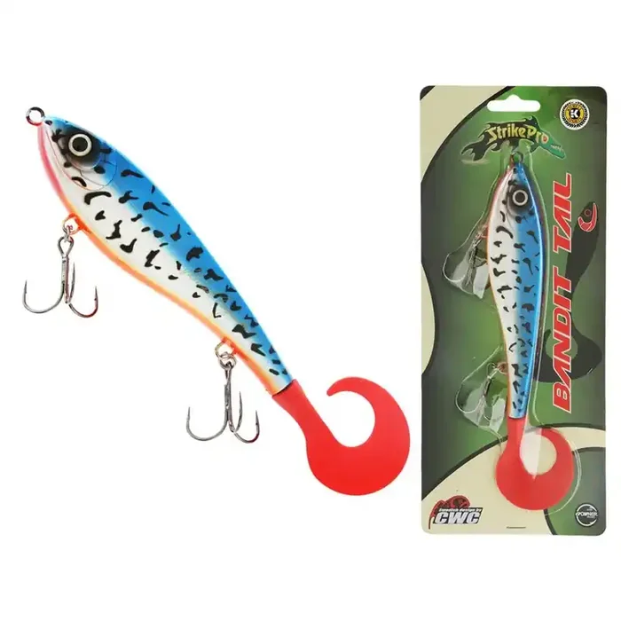 Strike Pro Bandit Tail Lure 15cm 83g Bluebait
