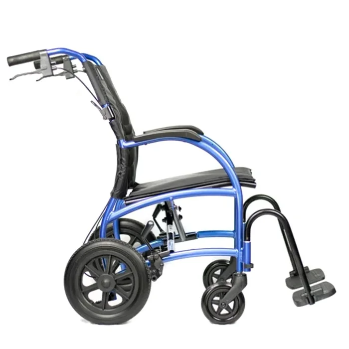 Strongback Excursion 12S Lightweight Wheelchair/Transport Chair with Attendant Brake