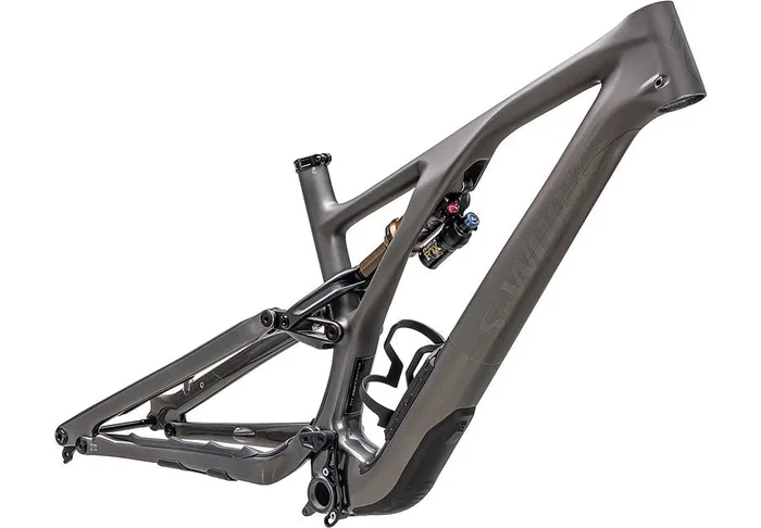 Stumpjumper evo S-Works frm frame satin / gloss black pearl / brushed black chrome s1