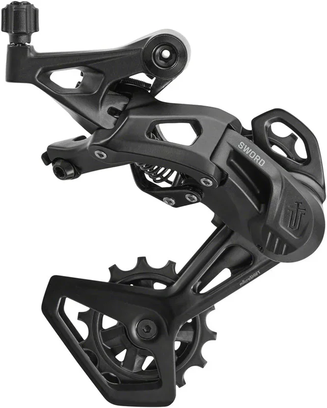 Sword BLK Rear Derailleur – 9-Speed Medium Cage Gray Compatible Sword BLK 1x BLK
