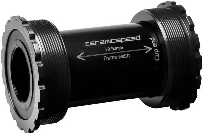 T47/86 Bottom Bracket – Shimano Coated Races Black