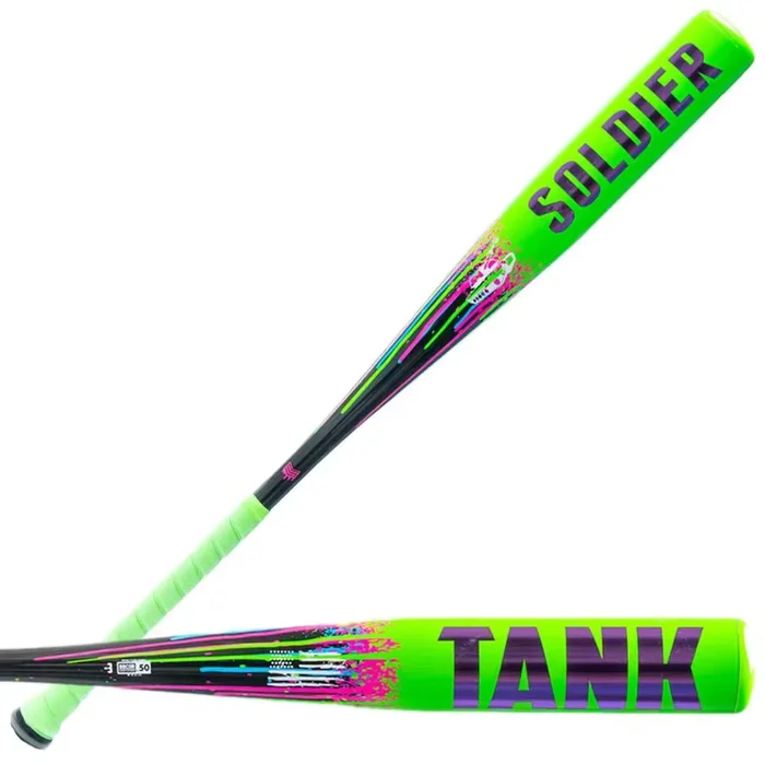 TANK BAT 1-PIECE BBCOR 2026 LIME/PURPLE