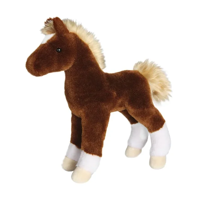 Teak Chestnut Foal Horse Plush