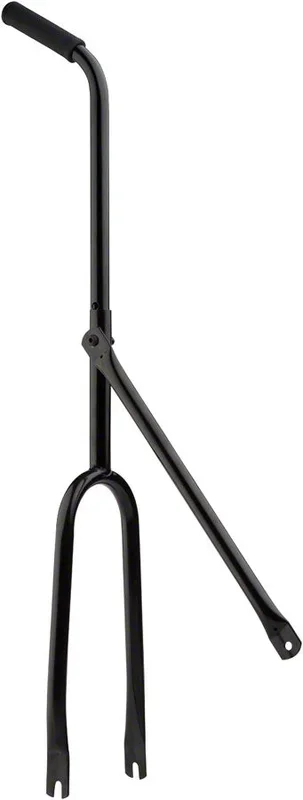 Three-point Attachment Bike Handle Black