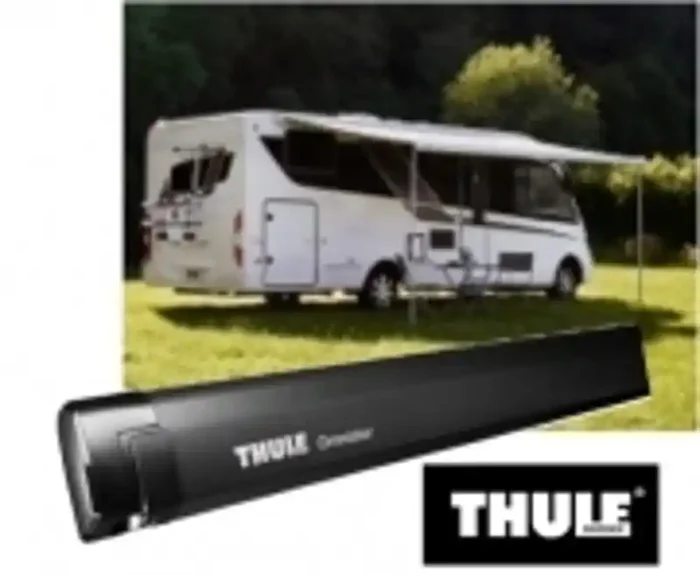 Thule Omnistor 5200 Side Wall Mount Anthracite Case Awning Mystic Grey