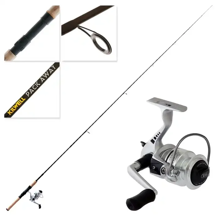 TiCA Lustre LCAT 2500 Kilwell Pack Away 768 Freshwater Spin Combo 7ft 6in 4/5 3-15g 8pc