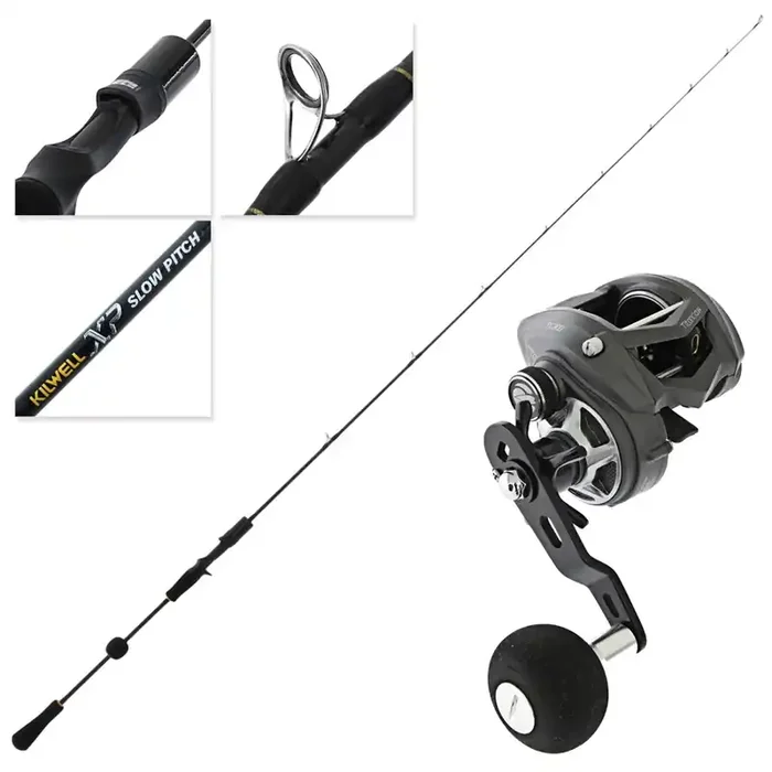 TiCA Titanclaw TC300 Kilwell XP Slow Pitch Jigging Combo 6ft 3in PE2 1pc
