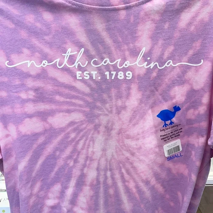 Tie Dye Violet NC Shirt