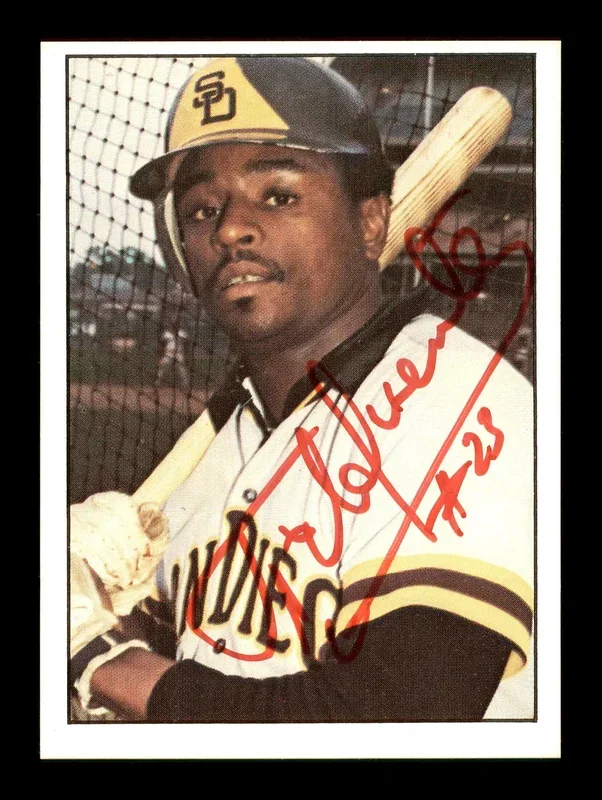 Tito Fuentes Autographed 1975 SSPC Card #124 San Diego Padres SKU #178718