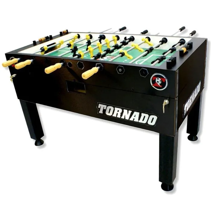 Tornado T-3000 Foosball Table In Matte Black Home Model