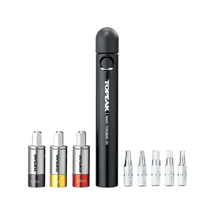 Torq Stick Ratcheting Torque Wrench – Adjustable 2-10Nm Range 5 Piece Bit Set BLK