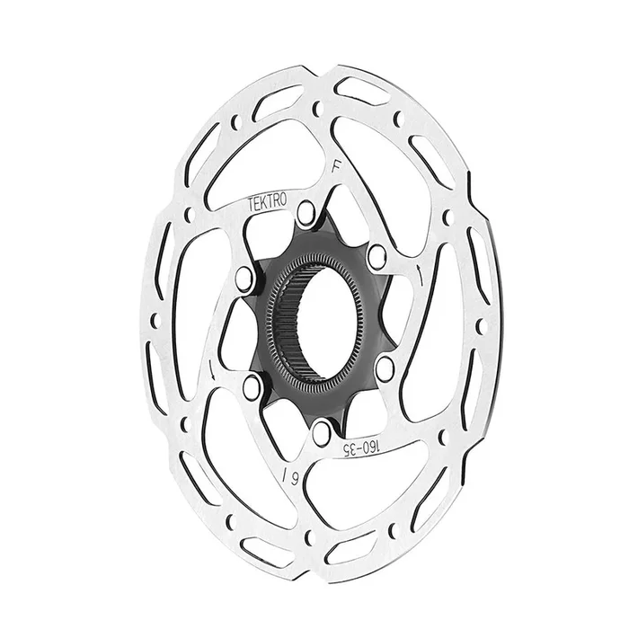 TR140-35 Disc Brake Rotor – 140mm Center-Lock Silver