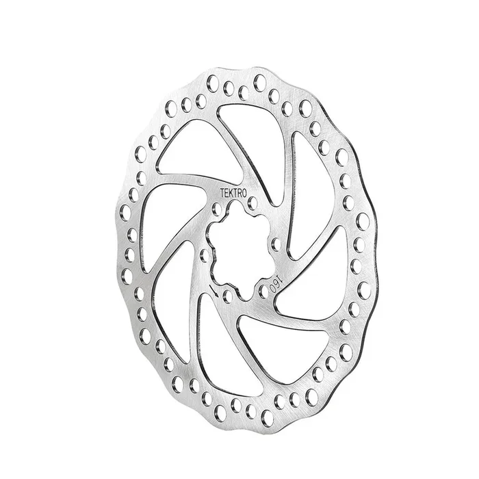 TR160-53 Disc Rotor – 160mm 6-Bolt 1.8mm Thickness For 4-Piston Calipers Silver