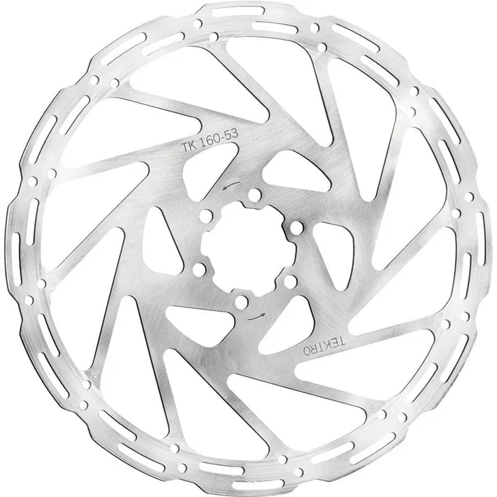 TR180-53 Disc Rotor – 180mm 6-Bolt 1.8mm Thickness For 4-Piston Calipers Silver