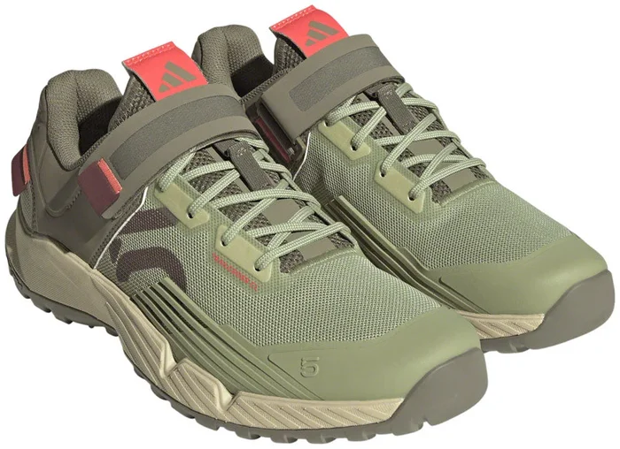 Trailcross Mountain Clipless Shoes – Womens Magic Lime/Quiet Crimson/Orbit Green 6.5